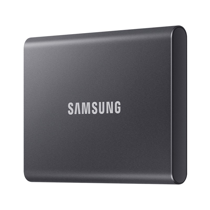 Hover Confine deadline SSD extern Samsung T7 portabil, 1TB, USB 3.2, Argintiu, MU-PC1T0T/WW