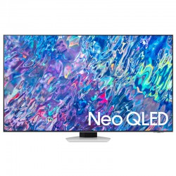 Neo QLED Samsung QE55QN85BA, 138 cm, Procesor Neo Quantum 4K, Smart, 4K Ultra HD, Argintiu