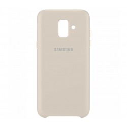 Husa Dual Layer Cover Samsung Galaxy A6 (2018), Gold
